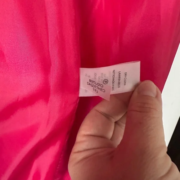 Calvin Klein One-Button Long Topper